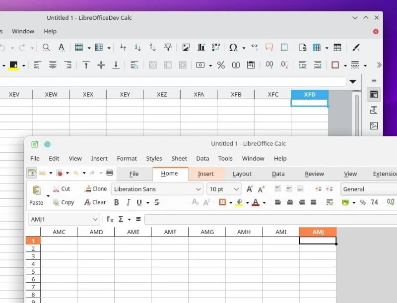 LibreOffice 7.4 основные новые функции и подробности о выпуске
