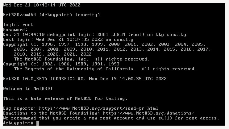 
NetBSD 10 BETA теперь доступна для тестирования