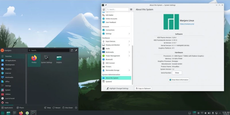 Manjaro Linux 22 Sikaris выпущен с ядром 6.1, GNOME 43 и Xfce 4.18