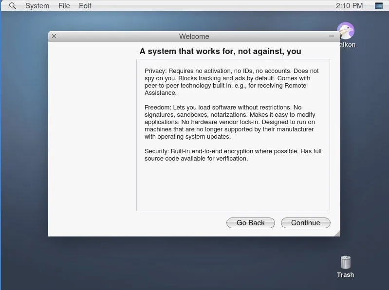 Альтернатива macOS helloSystem 0.8.0 приносит значительные улучшения