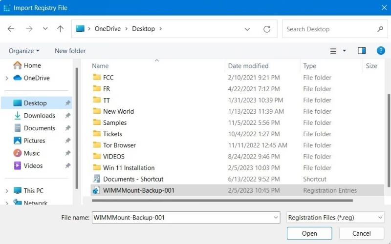 Как создать резервную копию и восстановить реестр Windows