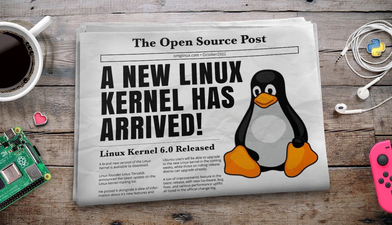 Выпущено ядро Linux 6.0, Вот что нового