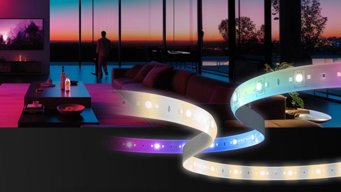 Aqara выпускает новую многозонную световую ленту с поддержкой HomeKit & Адаптивное освещение