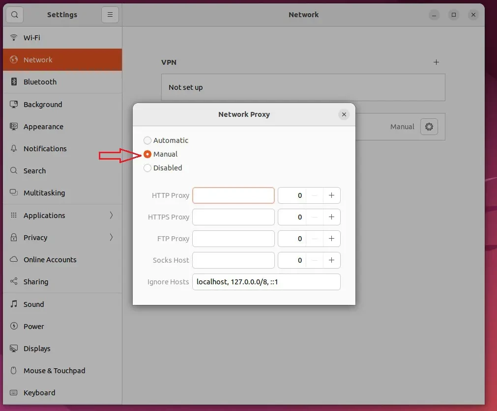 Как настроить прокси-сервер на Ubuntu