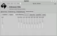 Splean - музыкальный проигрыватель в Linux