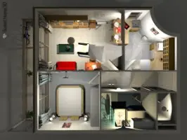 Sweet Home 3D - программа для комнатного дизайна интерьеров